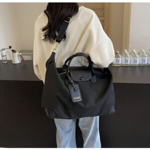 Yoga and exercise storage tote bag