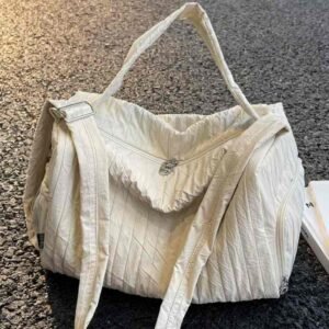 Women's wet and dry separation gym bag, durable sports tote bag