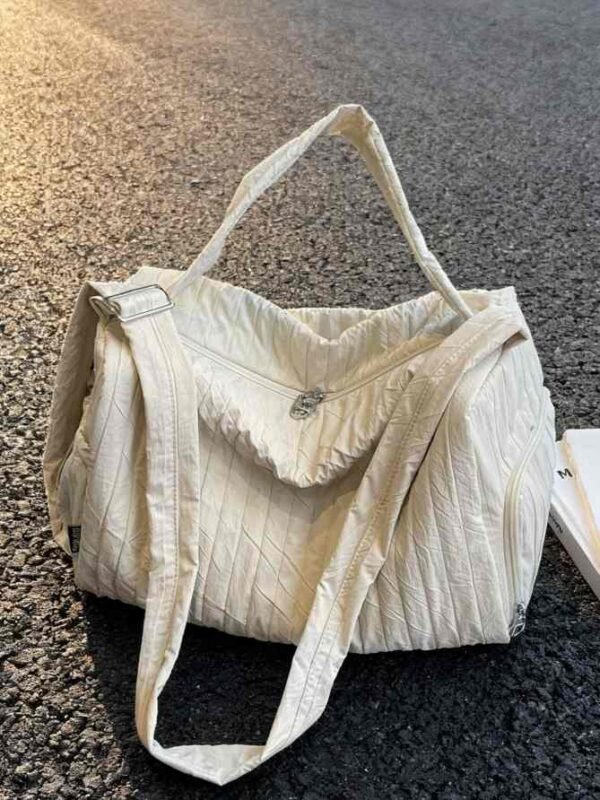 Women's wet and dry separation gym bag, durable sports tote bag