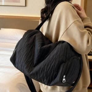 Women's wet and dry separation gym bag, durable sports tote bag