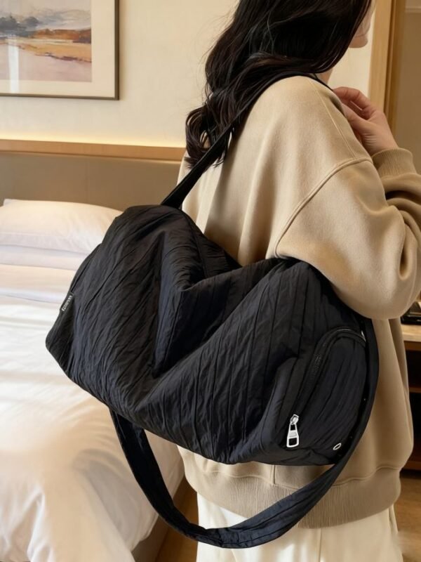 Women's wet and dry separation gym bag, durable sports tote bag