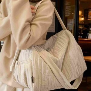 Women's wet and dry separation gym bag, durable sports tote bag