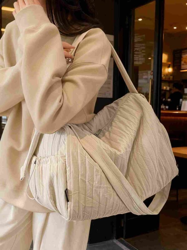 Women's wet and dry separation gym bag, durable sports tote bag