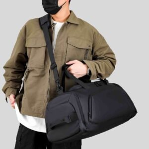 Premium Gym Bag Sports Duffel Bag with Shoe Compartment