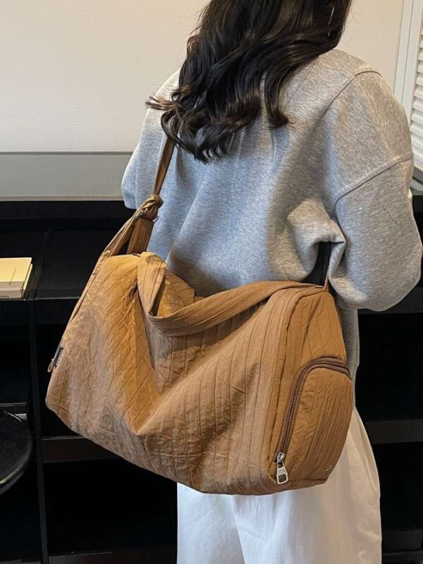 Women's wet and dry separation gym bag, durable sports tote bag