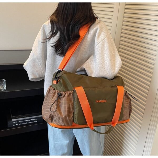 Stylish large-capacity travel tote bag