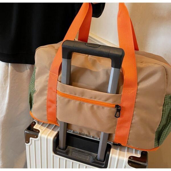 Stylish large-capacity travel tote bag