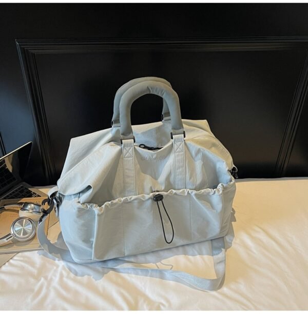 Customizable waterproof sports tote bag, versatile travel and sports bag