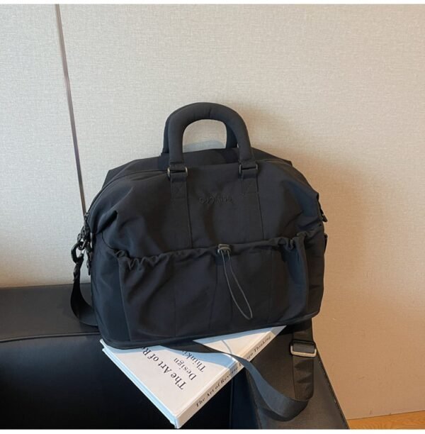 Customizable waterproof sports tote bag, versatile travel and sports bag