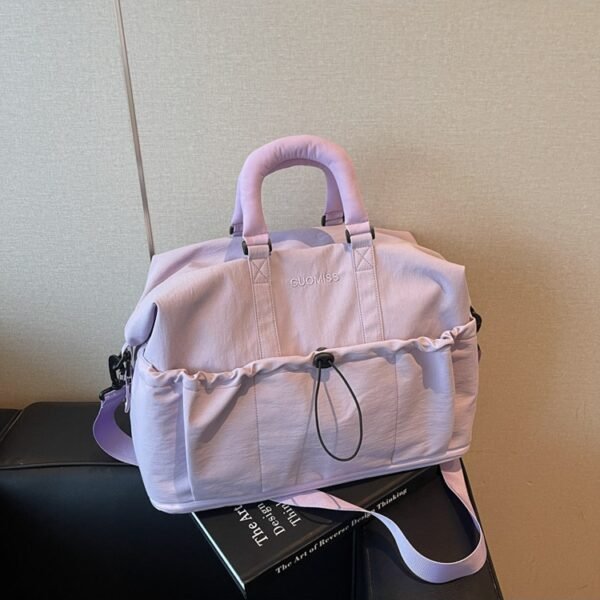 Customizable waterproof sports tote bag, versatile travel and sports bag