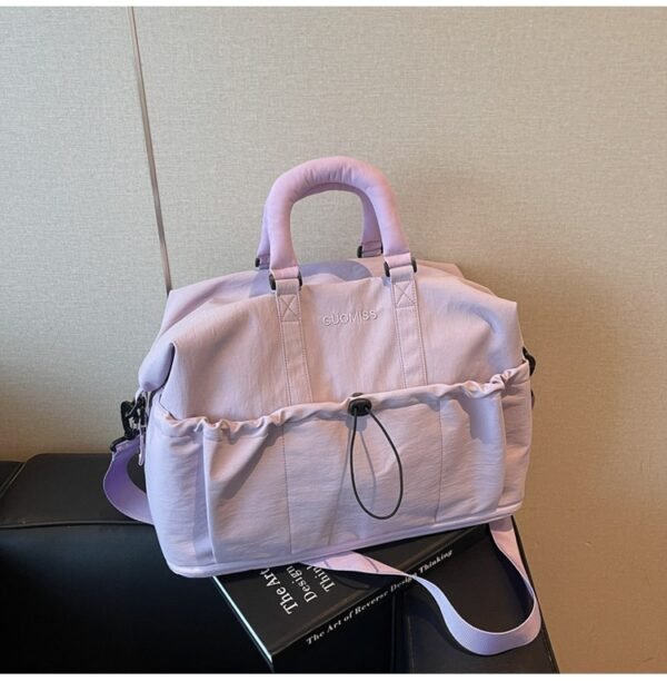 Customizable waterproof sports tote bag, versatile travel and sports bag