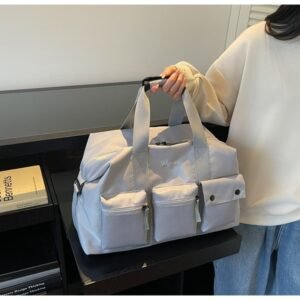 Multi-functional, multi-pocket, large-capacity travel bag