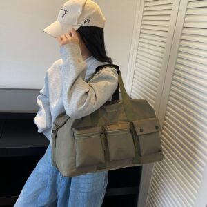 Multi-functional, multi-pocket, large-capacity travel bag