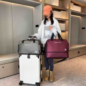 Unisex portable single-shoulder bag