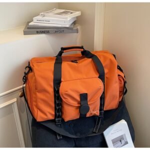 Lightweight travel duffel bag, wheeled gym bag