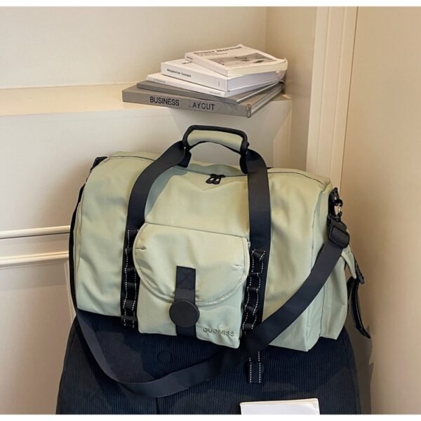 Lightweight travel duffel bag, wheeled gym bag