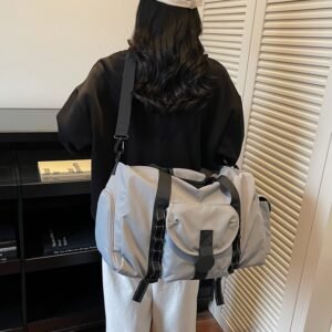 Lightweight travel duffel bag, wheeled gym bag