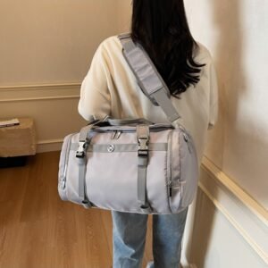 Large-capacity nylon yoga and sports single-shoulder tote bag