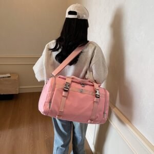 Large-capacity nylon yoga and sports single-shoulder tote bag