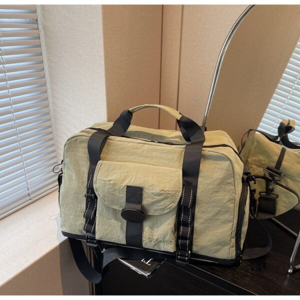 Dry and wet separation gym bag, waterproof outdoor travel bag