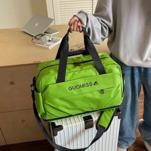 Expandable waterproof fitness and travel bag