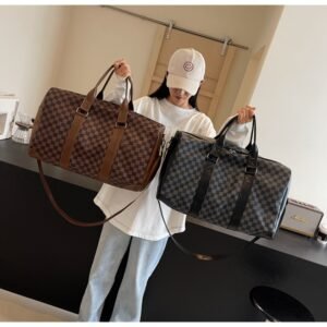 Waterproof sports and travel bag with shoe compartment