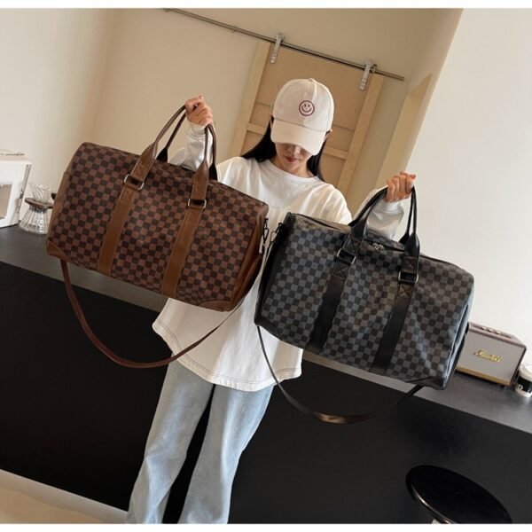 Waterproof sports and travel bag with shoe compartment