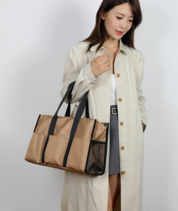 Canvas Tote Bag Shoulder Strap Shopping Tool bag