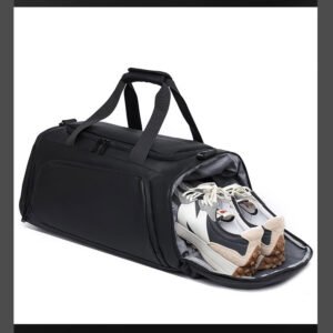 Premium Gym Bag Sports Duffel Bag with Shoe Compartment