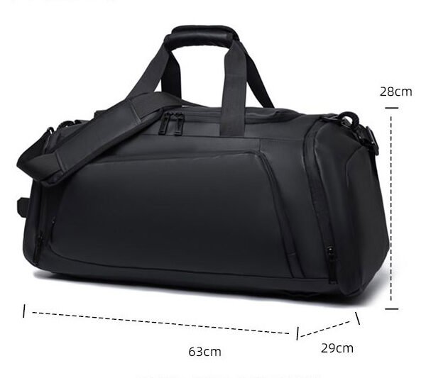 Premium Gym Bag Sports Duffel Bag with Shoe Compartment