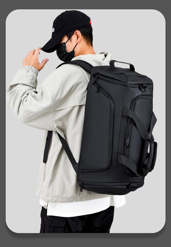 Premium Gym Bag Sports Duffel Bag with Shoe Compartment